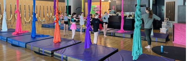 AERIAL SILKS FITNESS PARTIES